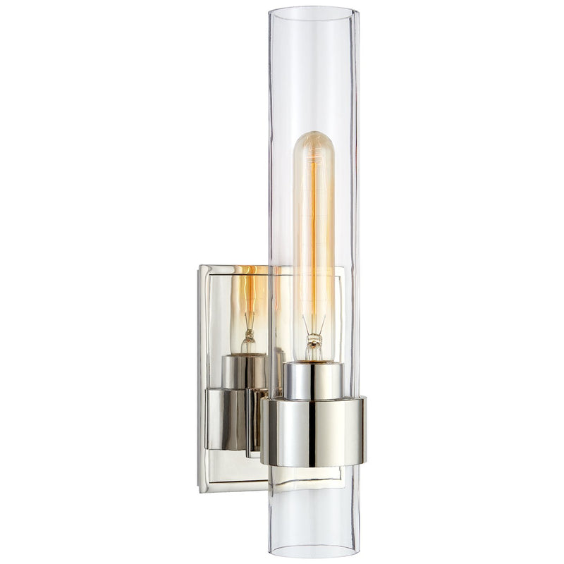 Presidio Petite Wall Sconce in Polished Nickel