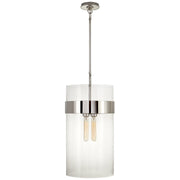 Presidio Medium 4-Light Pendant in Polished Nickel
