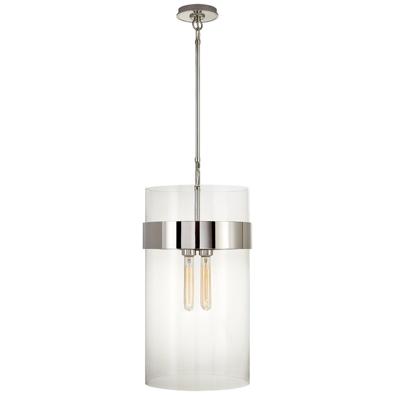 Presidio Medium 4-Light Pendant in Polished Nickel