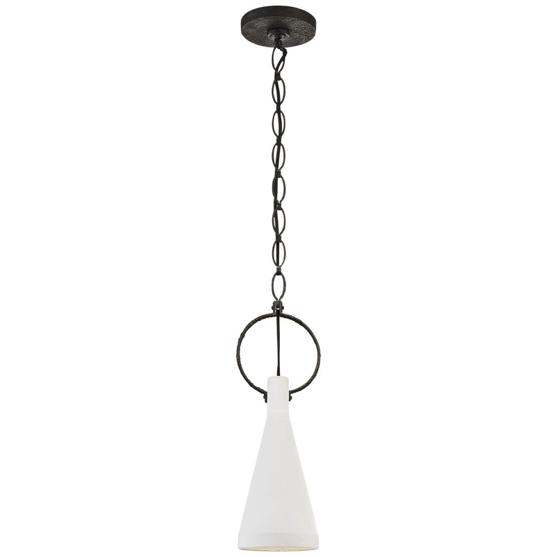 Limoges Small Pendant in Natural Rust