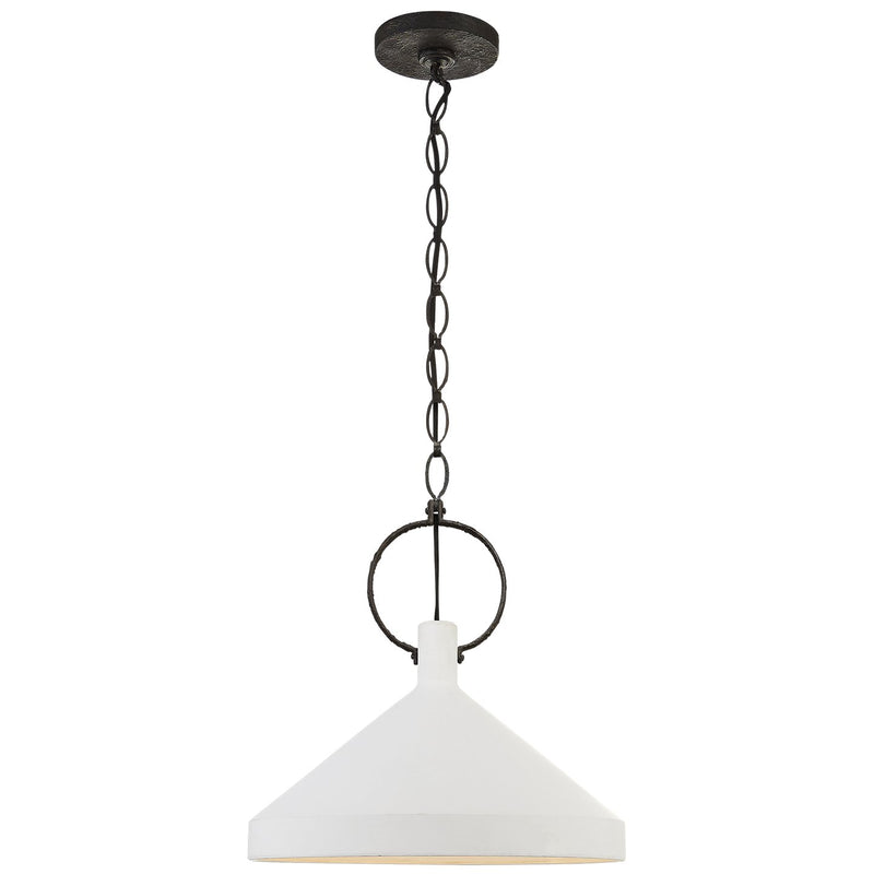 Limoges Large Pendant in Natural Rust