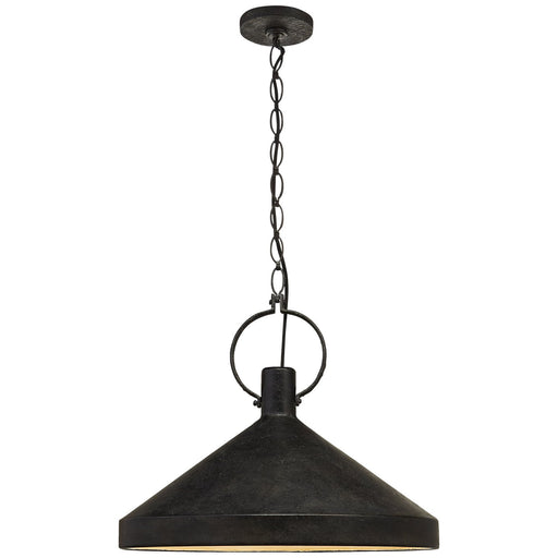 Limoges Grande 24" Pendant in Natural Rust