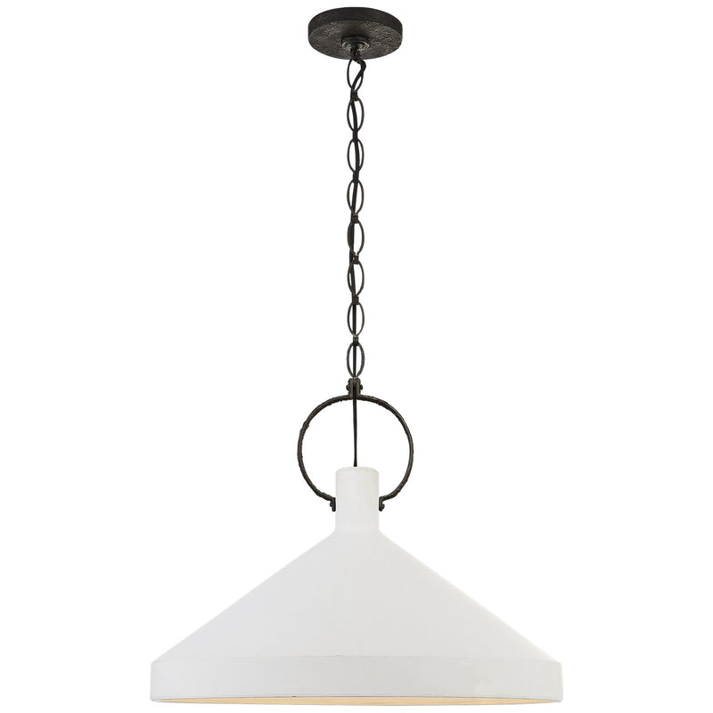 Limoges Grande 24" Pendant in Natural Rust