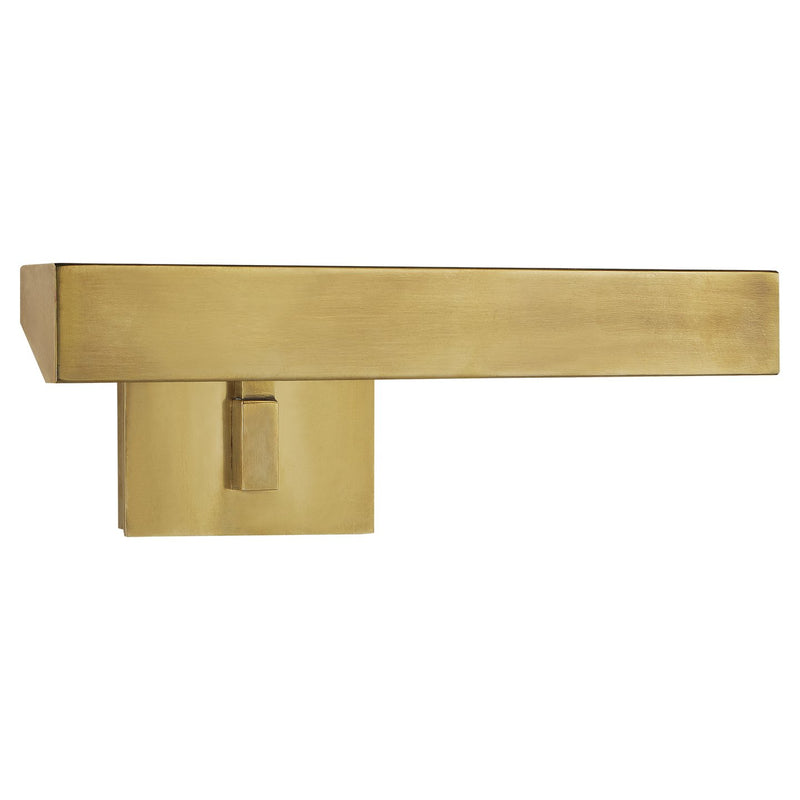 McClain 12" 2-Light Picture Light in Hand-Rubbed Antique Brass