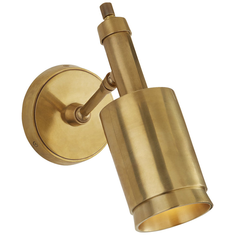 Anders Small Articulating Wall Sconce in Hand-Rubbed Antique Brass