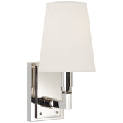 Watson Small Wall Sconce in Polished Nickel