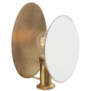 Osiris Reflector Wall Sconce in Hand-Rubbed Antique Brass