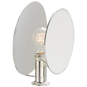 Osiris Reflector Wall Sconce in Polished Nickel