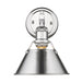 Orwell 1-Light Bath Vanity in Chrome with Chrome Shade