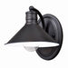 Akron 1-Light Vanity in Oil Rubbed Bronze and Inner Matte White