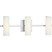 Colonnade 3-Light LED Bath Vanity Light in Polished Chrome