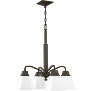 Clifton Heights 4-Light Chandelier in Antique Bronze