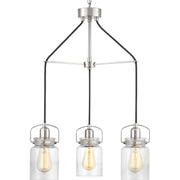 Calhoun 3-Light Chandelier in Brushed Nickel