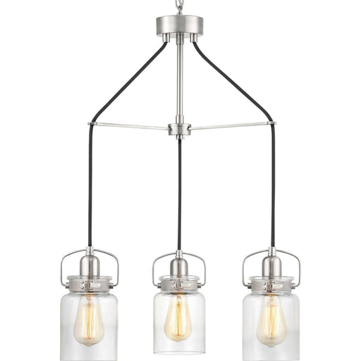 Calhoun 3-Light Chandelier in Brushed Nickel