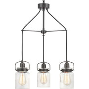 Calhoun 3-Light Chandelier in Antique Bronze
