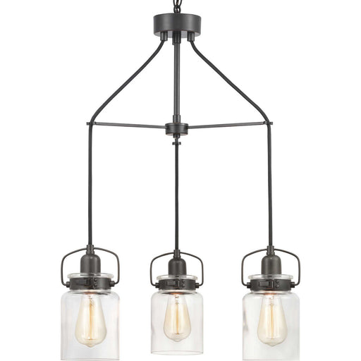 Calhoun 3-Light Chandelier in Antique Bronze
