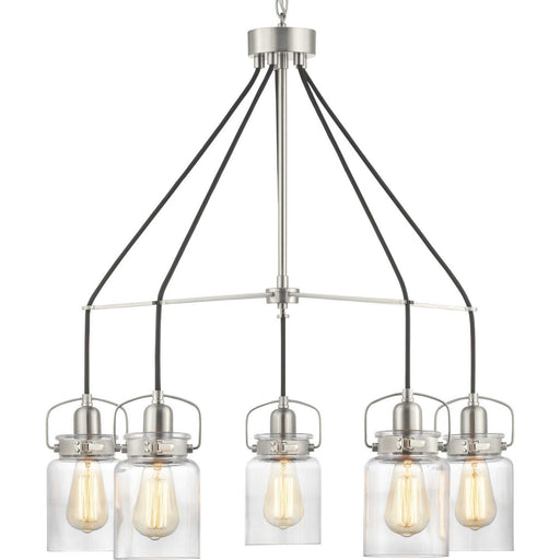 Calhoun 5-Light Chandelier in Brushed Nickel
