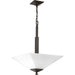 Clifton Heights Two Light Pendant in Antique Bronze