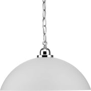 Classic Dome Pendant in Polished Chrome
