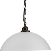 Classic Dome Pendant in Antique Bronze