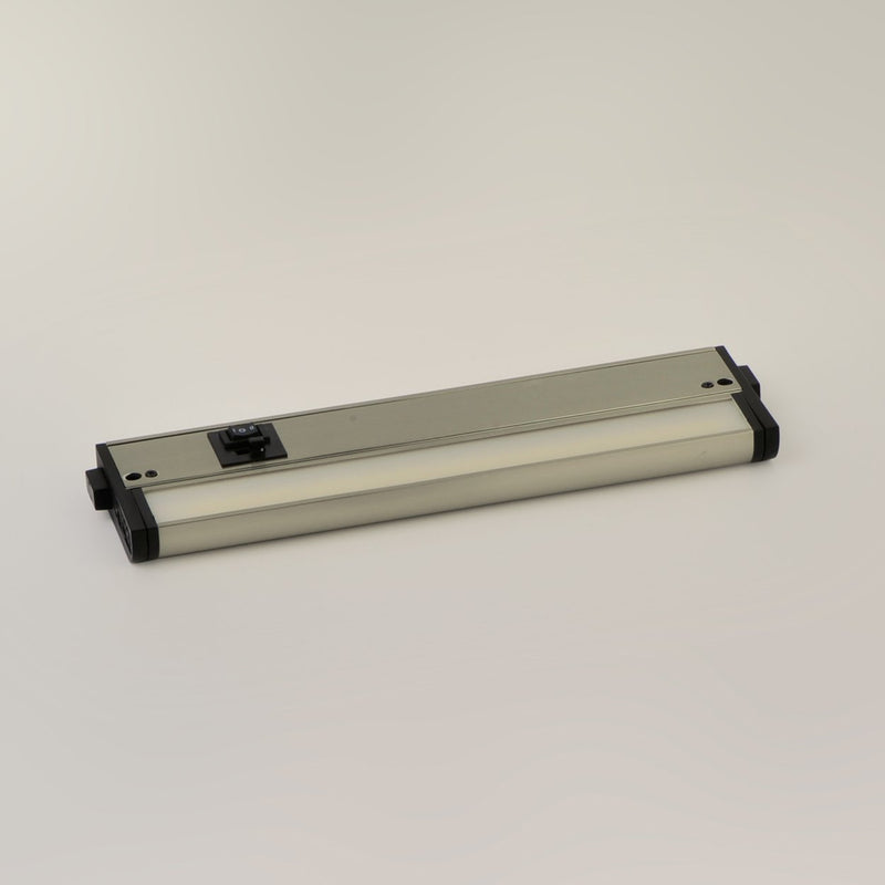 CounterMax 5K 12" 5CCT LED Under Cabinet Light in Satin Nickel