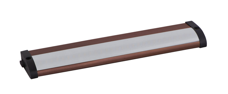 CounterMax LO 10" LED Under Cabinet Light in Anodized Bronze