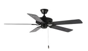 Basic-Max 52" Ceiling Fan in Black / Walnut / Pecan