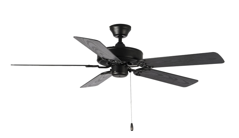 Basic-Max 52" Ceiling Fan in Black / Walnut / Pecan