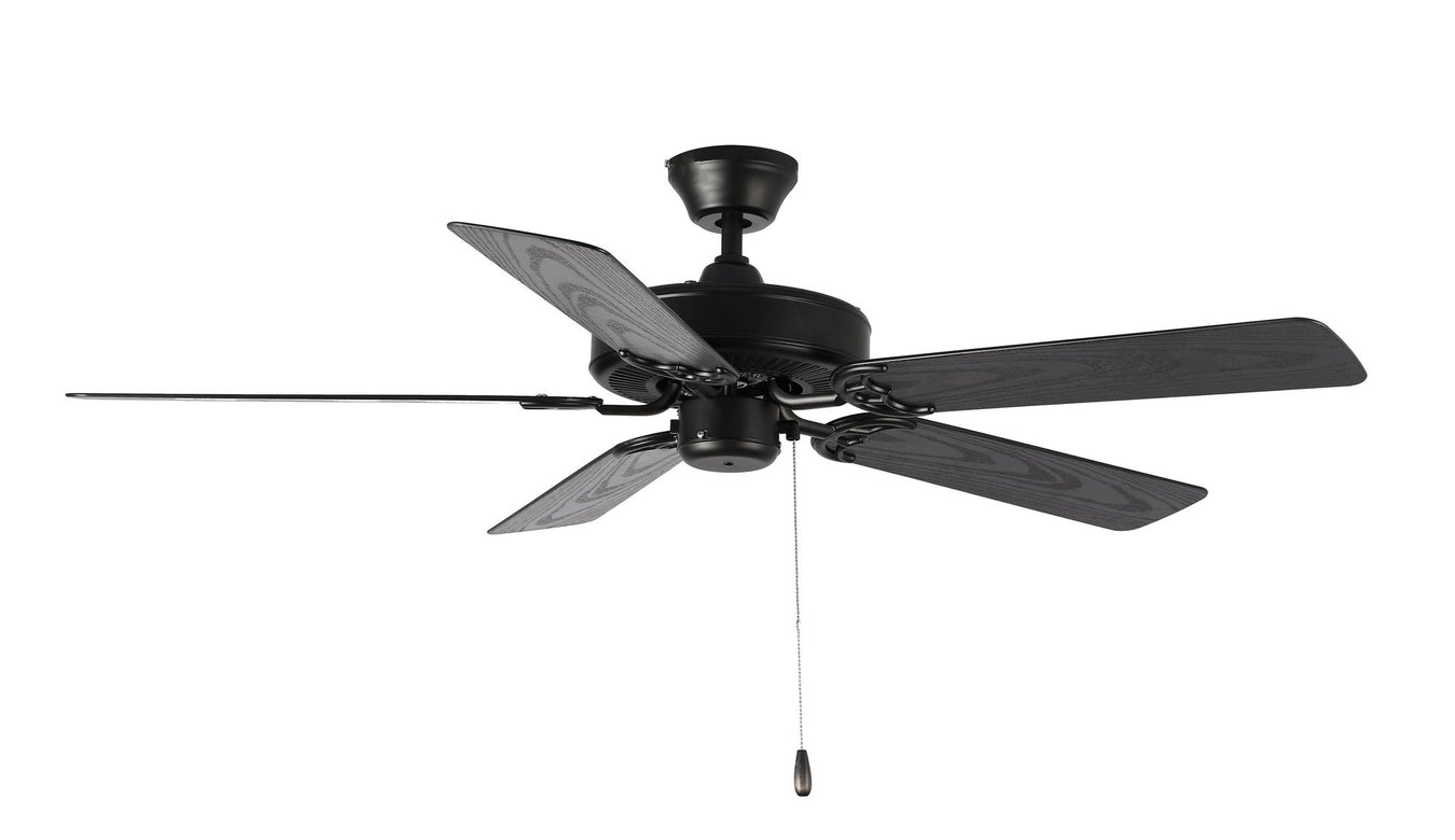 Basic-Max 52" Ceiling Fan in Black / Walnut / Pecan