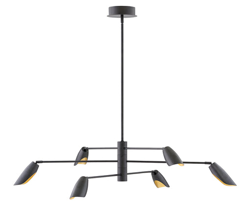 Bowery LED Chandelier in Black