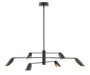 Bowery LED Chandelier in Black