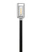 Republic Medium Post or Pier Mount Lantern in Satin Nickel
