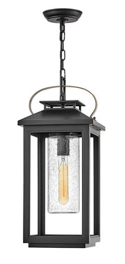 Atwater Outdoor Hanging Lantern in Black