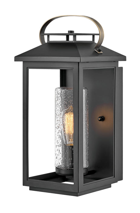 Atwater Medium Wall Mount Lantern in Black