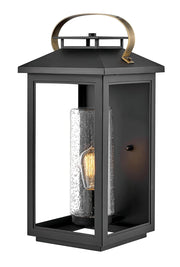 Atwater Large Outdoor Wall Lantern in Black