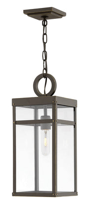 Porter Outdoor Hanging Lantern in Oil Rubbed Bronze