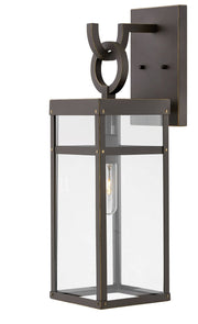Porter Medium Outdoor Wall Lantern in Oil Rubbed Bronze