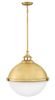 Fletcher 3-Light Pendant in Satin Brass