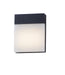 Eyebrow LED Outdoor Wall Sconce in Black