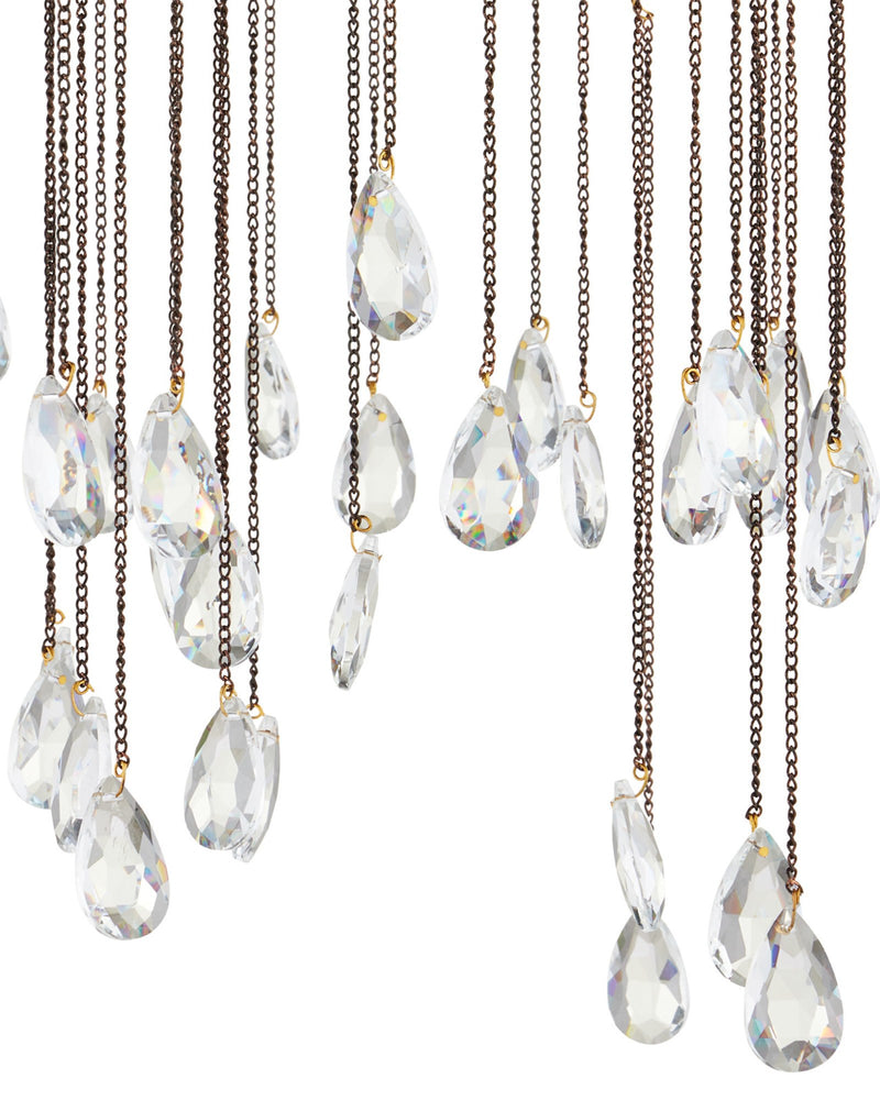 Fen Small Chandelier in Cupertino / Clear