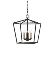 Denison Medium Lantern in Molé Black