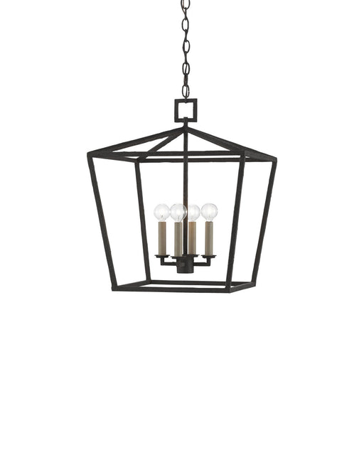 Denison Medium Lantern in Molé Black