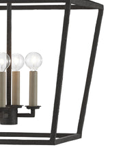 Denison Medium Lantern in Molé Black
