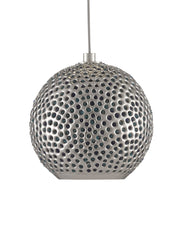 Giro Mini Pendant in Blue / Nickel / Silver