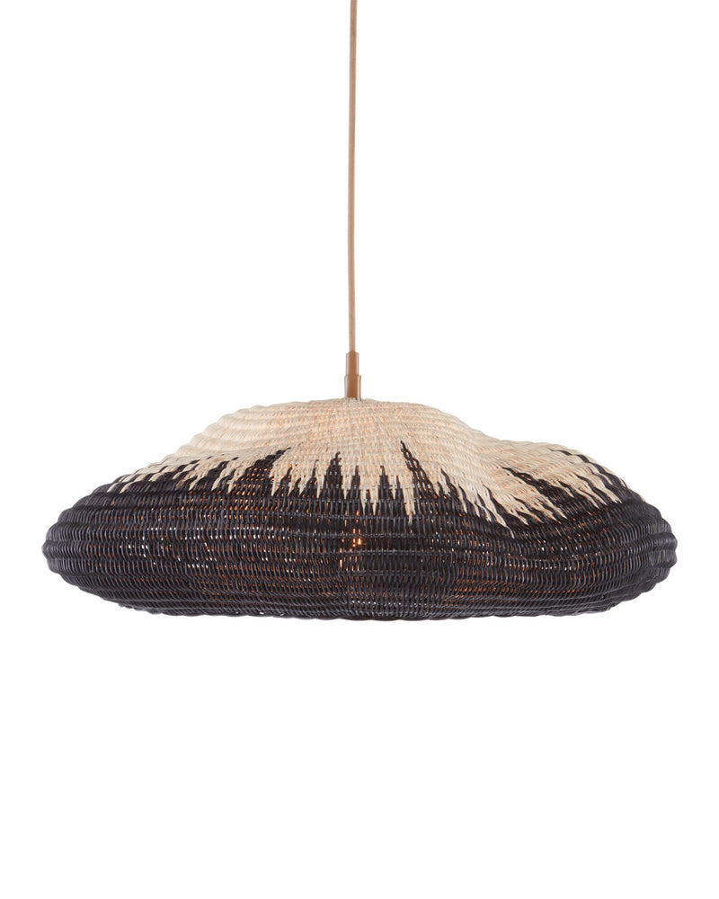 Comme Des Paniers Pendant in Natural / Black / Khaki