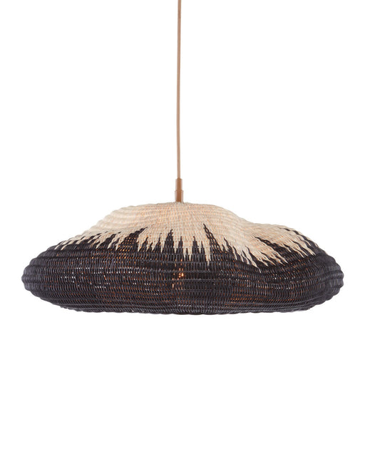 Comme Des Paniers Pendant in Natural / Black / Khaki