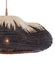 Comme Des Paniers Pendant in Natural / Black / Khaki