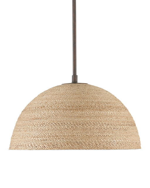 Tobago Pendant in Natural / Sugar White / Bronze Gold