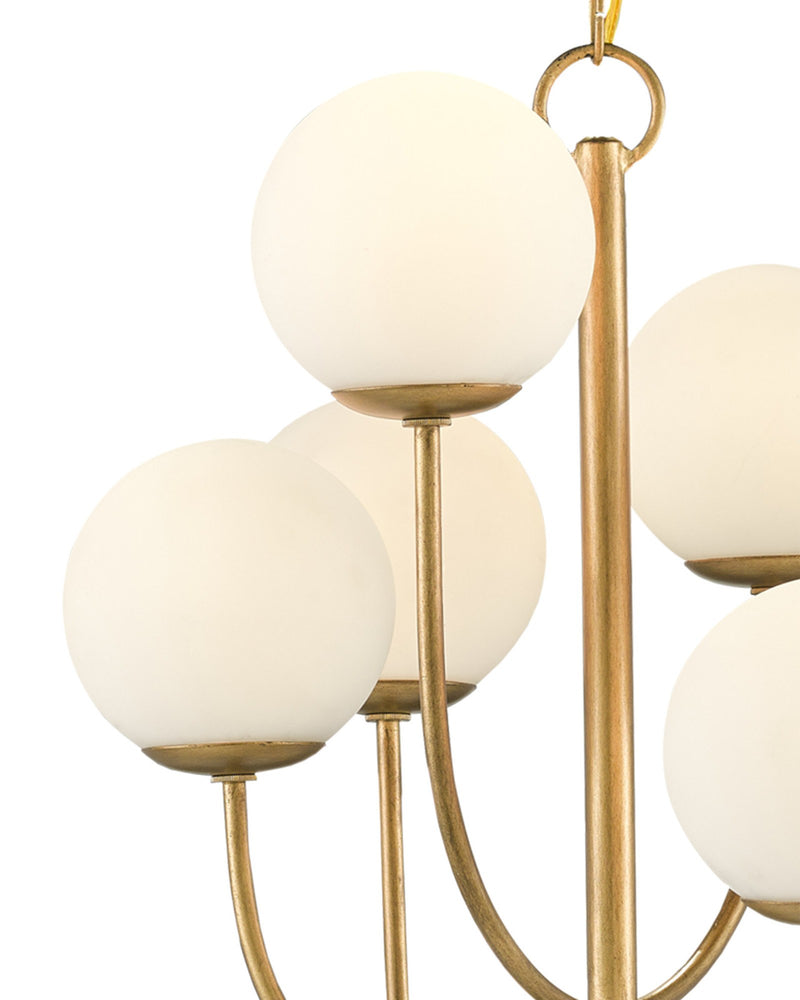 Sunnylands 6-Light Chandelier in Brass