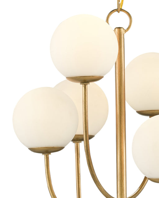 Sunnylands 6-Light Chandelier in Brass